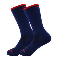 Pareja De Calcetines De Deporte De Color Sólido 2024 Con Patrón W Para Fútbol Ciclismo Y Baloncesto Calcetines De Outdoor Para Hombres - details 1