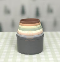 Juego De 8 Piezas De Copas De Bebé Para Pila Torre De Anillos De Baño Juguete Educativo Temprano Para Infantes Regalo - details 2