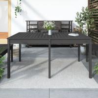 vidaXL Mesa de jardín madera maciza 159,5x82,5x76 cm en color Pino marrón miel/Pino blanco/Pino natural y más | estructura resistente ideal para salón dormitorio o estudio - details 4
