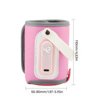 Calentador Portátil Para Botella De Bebé USB Cargador Mantenedor De Calor Para Alimentación Viaje Cubierta Calentadora Exterior Para Alimentación - details 18