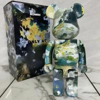 Bearbrick 400% Oso Violento De Bloques De Construcción Muñeca Articulada Decoración De Anillo Juguete Para Regalos - details 28