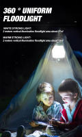 Lámpara De Camping Retro Recargable Luz De Emergencia Para Exteriores Pesca Y Iluminación De Camping Vintage Con Luz De Trabajo Para Jardín Y Calle - details 4