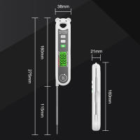 HABOTEST HT691 Termómetro De Leer Instantáneo Para Carne Y Cocina Termómetro De Proa Para Barbacoa Asado Res Freído Profundo - details 7