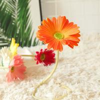 Flores Artificiales Gerbera Para Decoración De Hogar Y Escritorio Pack De 1/5 Piezas Barberton Daisy No Especificadas Para El Día De La Madre - details 2