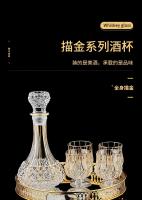Juego De Cristal Europeo Clásico Botella De Licor Vaso De Vino Extranjero Para El Hogar Vaso De Whiskey Juego De Vinos Espirituosos - details 0