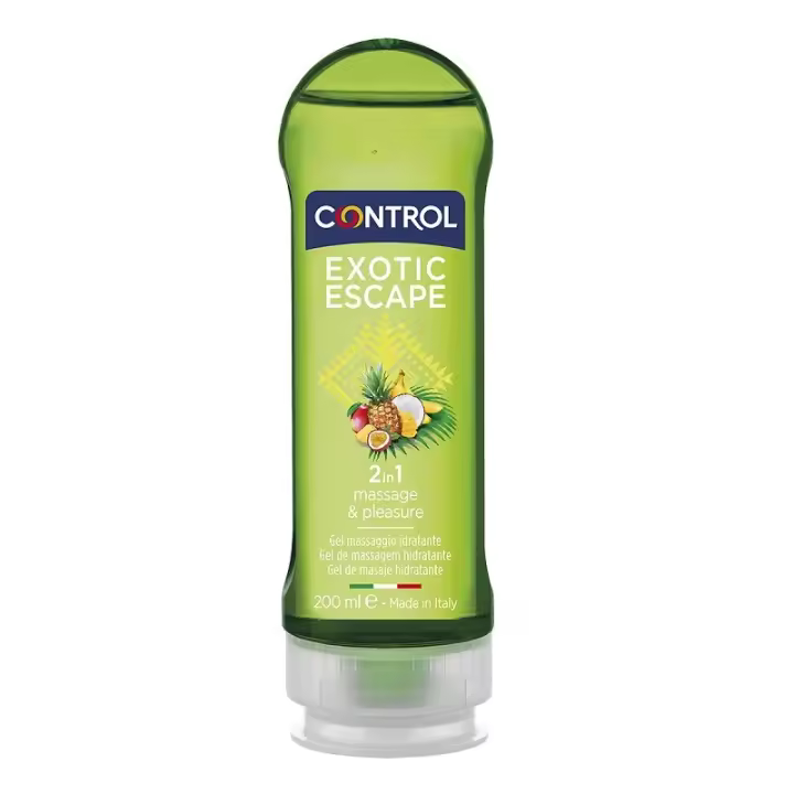 CONTROL Exotic Escape Gel de Masaje 2 en 1 (200ml) ✅ Entrega 24/72h - 1