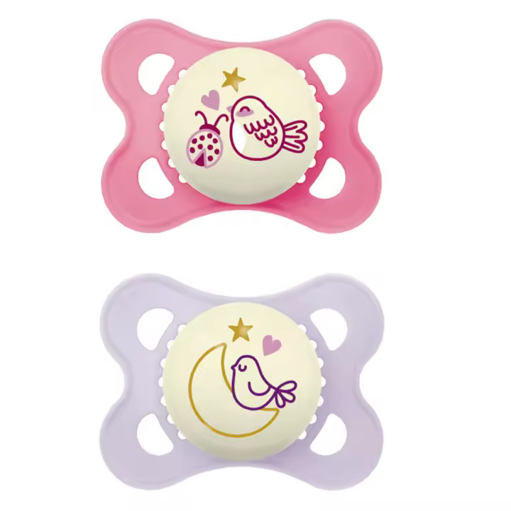 Mam Chupete Original Pure Night 2-6 M 2 Unidades Rosa - 1