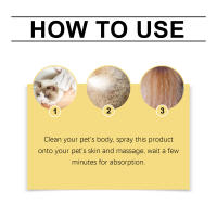 Spray de cuidado dermatológico para mascotas - Alivia irritaciones cutáneas con ingredientes suaves - details 3