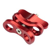 PULUZ Soporte De Cámara Para Natación Con Abrazadera De Bola Y Agujero Cerrado Aluminio CNC Accesorio Para Fotografía Subacuática Compatible Con Varias Marcas De Cámara De Acción - details 4