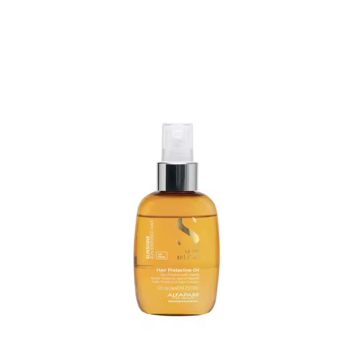 Alfaparf SDL Sunshine Hair Protective Milk 125 Ml. | Spray ligero en textura leche que forma una barrera protectora contra los rayos UV, la sal y el cloro. - 1