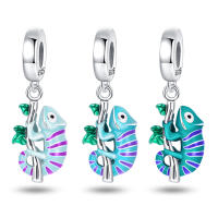 Encanto De Mariposa Cambio De Color Chameleon En Plata 925 Con Cuentas De Zirconia Para Pulseras Originales Y DIY Joyería Fina Regalos - details 13