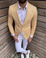 Chaleco De Hombre 2024 De Alta Calidad Con Padrillos Estilo Casual Traje De Negocio Joven Cierre Simple Talla Regular - details 2