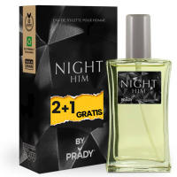 3 UNIDADES (2+1 GRATIS) Night Him Eau de Toilette para hombre 90ml Prady Fragancia inspirada en otros perfumes Pour Homme Colonia - details 0