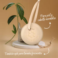 Champaña sólido Aloe Vera Colors of Life 80 g para Cabellos normal, ecológico, sin plástico, Champaña sólido - details 1