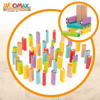 WOOMAX JUEGO DE MESA BLOQUES DE MADERA ANIMALES Blocks madera juegos CALIDAD DE CONFIANZA - details 3