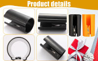 1pc Máquina Portátil Mini Para Cortar Papel Navidad Cuchillo De Corte Para Embalaje De Papel De Envolver Herramienta De Manualidades - details 1