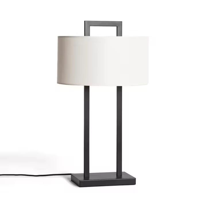 Ledkia Lámpara de Mesa Metal con Puerto USB e Interruptor Táctil Tianna Negro - 1