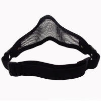 Máscara Táctica Para Airsoft Protección Metálica Con Malla Respirable Accesorios Para Paintball Y Caza Al Aire Libre - details 5