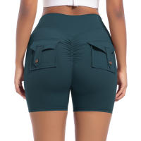 SSITO Pantalones cortos de Yoga para Mujer, Mallas de Gimnasio with Bolso fruncido en el asiento, medias rezadoras de beltera High, Pantones cortos SexIs with fruncido en el asiento para Cycling - details 19