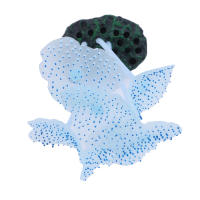 Decoraciones De Acuario Simulación De Mundo Submarino Luminoso De Silicona Coral Falso Fluorescente Anémona De Mar Colorida Para Jaula De Peces - details 2