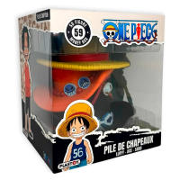 HUCHA ONE PIECE PILA DE SOMBREROS LUFFY ACE Y SABO 20 CM PLASTOY - Plastoy - details 2