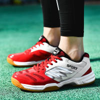 Zapatos De Badminton Para Hombres Y Mujeres Deporte Transpirables Tamaño Grande Entrenamiento Voleibol Interior Exterior Antideslizantes - details 13