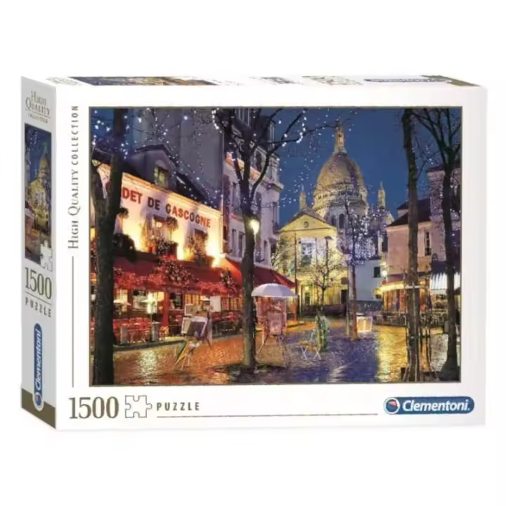Puzzle 1500 piezas Paris Montmartre - Francia Clementoni - 1