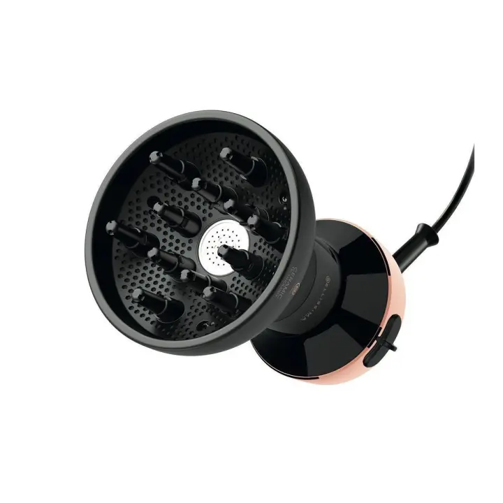 Bellissima My Pro Diffon Ceramic DF1 3000 - Difusor de Aire Caliente para Rizos, 700W, Tecnología Cerámica, Secado Delicado sin Encrespamiento - 1