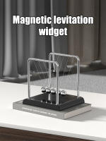 1PC Newton Pendulum Ball Máquina De Movimiento Perpetuo Levitación Magnética Pequeña Decoración Para Escritorio De Oficina Y Estudio - details 2