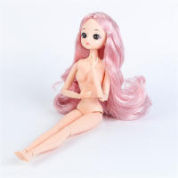 Muñeca De Juguete DIY Con Cabeza De Muñeca De Anime Larga Y Colorida Ojos Estelares Para Niñas Regalo De Vestir Muñeca De 1/6 - details 55