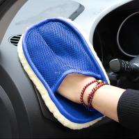 1Pcs Limpieza De Coche Con Paja Azul Herramienta De Limpieza Para Motocicleta Y Automóvil Cepillo De Limpieza Suave Para Cuero - details 2