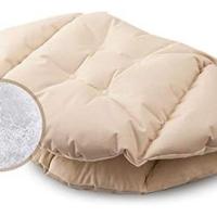 Almohín de La Silla con el respaldo del asiento de la máscara del Silla suave terciopelo impermeable elástico Para El Jardín Paja Silla de trinquete beige 40*40*48cm - details 1