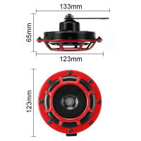 Par De Bocinas Para Coche 12V 115DB Universal Super Fuerte Y Larga Vida Con Nueva Y Cool Coloración Para Modificación De Motocicleta Y Automóvil - details 7