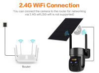 Cámara De Seguridad Solar WIFI Dual Lente 10X Zoom PTZ 8MP IP Exterior Impermeable Con Audio Bidireccional Y DVR CCTV - details 12