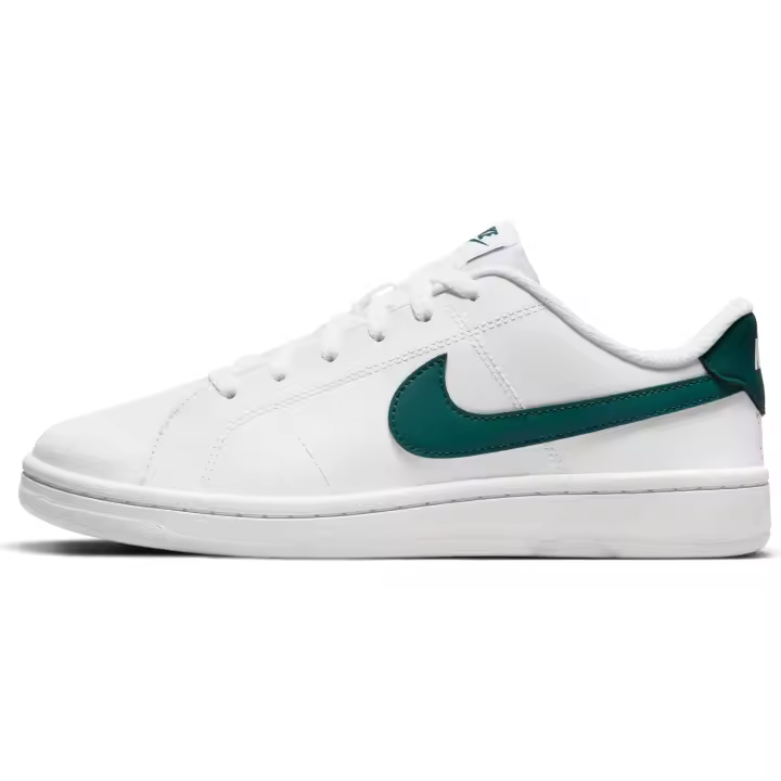 Zapatillas Court Royale Blancas Verdes  Estilo Clásico y Versátil - 1
