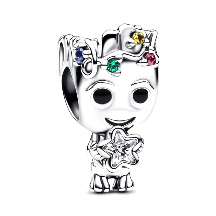Pandora Charm de Colgante en Plata de Ley Gran estrella de Marvel 793559C01，Incluye Caja Original - 1