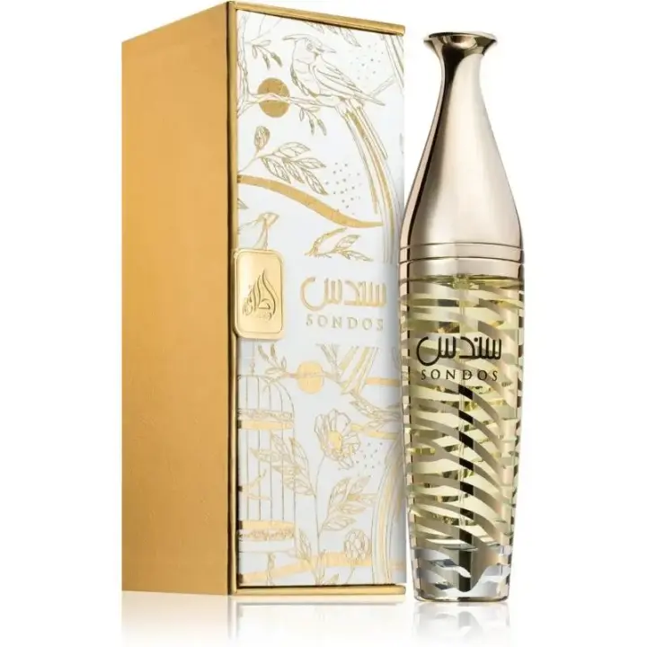 Perfume Sondos 100ml - Lattafa: Fragancia lujosa de Eau De Parfum con notas de cedro, rosa y oud - Lattafa Sondos, perfume exclusivo y misterioso. - 1