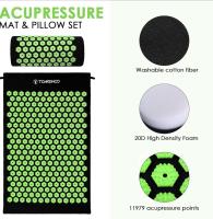 TOMSHOO - Juego de Acupresión y Masaje con Almohada y Bolas - Alivio del Dolor y Relajación Profunda - Yoga - details 0