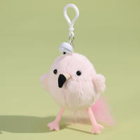 Juguete De Peluche Con Clavelito Sonido Y Movimiento Llavero Colgante Para Mochila Decoración Regalo De Navidad Bird Parrot - details 7