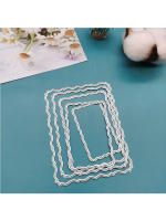 Molde De Hierro Fundido Para Troqueles De Corte Rectángulo Envolvente Para Manualidades Scrapbooking Decoración Álbum DIY Tarjeta - details 4