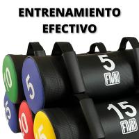 Saco de Arena Fitness FIURI para Entrenamiento de Fuerza y Resistencia - Saco Búlgaro con Asas Resistentes - Levantamiento de Pesas - Sandbag 5kg a 25kg - details 2