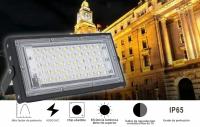 Lámpara De Calle LED 50W IP65 Impermeable Para Iluminación De Paisaje Y Exterior Reflector Moderno AC 220V 230V 240V - details 0