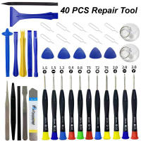 Kit De Herramientas De Reparación Para Móviles 40/35/30 IN1 Compatible Con Apple Y Android Set De 40 Piezas Para Desmontaje De Teléfonos Móviles - details 0