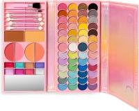 Martinelia Paleta de Maquillaje Holográfico Sirena 3D - 52 Sombras de Ojos, 8 Brillos de Labios, 6 Rubores y Bronceadores, Aplicadores y Cepillos - details 2