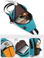 Mochila Mini Para Mujer De Fengdong Bolsa De Pecho Pequeña Estilo Casual Bolsa Deportiva Para Viaje Mochila Cruzbody Con Manija Suave - details 17