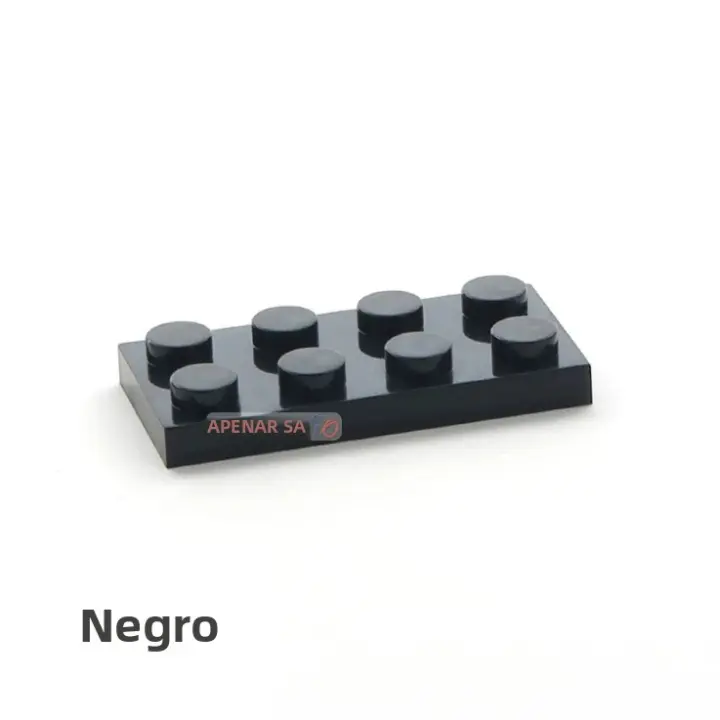 Bloques De Construcción DIY 60pcs Figura Delgada 2x4Dots Educativo Creativo Compatible Con Bloques De Plástico 3020 Juguetes Para Niños - 1