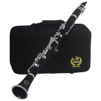 Clarinet Bb Profesional M MBAT17 Con 17 Teclas Kit De Limpieza Caja Destornillador Cuerdas Y Accesorios Instrumento De Madera Para Adultos - details 3