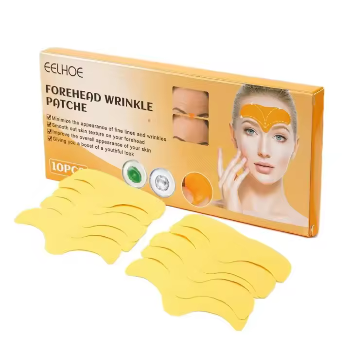 10 unids/caja pegatina antiarrugas para el cuidado de la piel, utilizada para eliminar colágeno, gel antienvejecimiento y reafirmante - 1