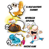 Laboratorio científico Lisciani Crazy Science para  hacer experimentos con slime, cristales y explosiones. Regalos y juguetes de ciencia infantiles +8 años - details 2