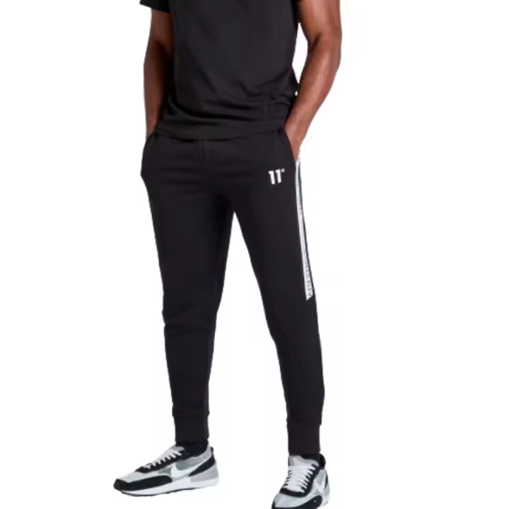 TEXT PRINT BLOCK JOGGERS 11D3320 047 - 1